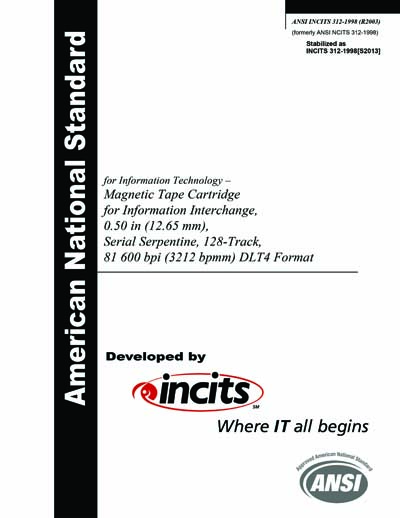 Standards PDF Cover Page
